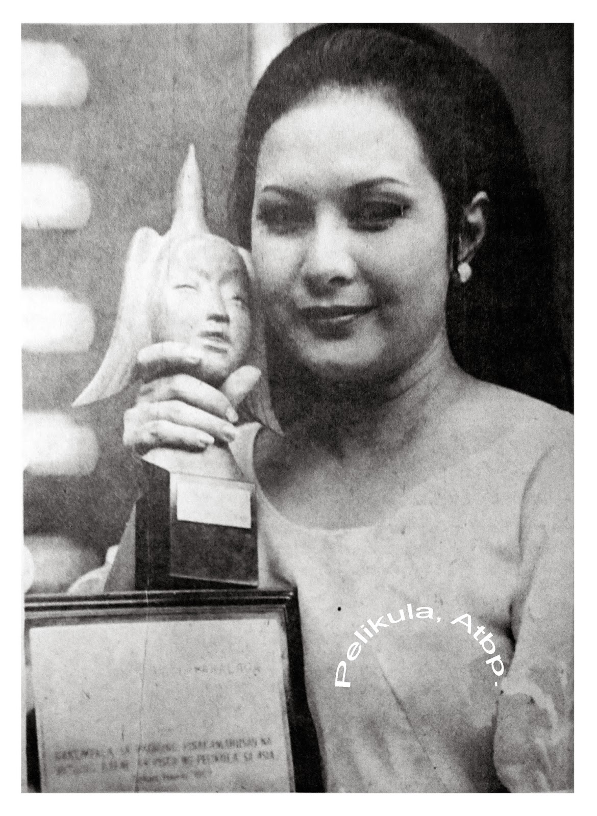 CHARITO SOLIS: 1967 ASIA'S BEST ACTRESS (Asia Film Festival - Tokyo, J...