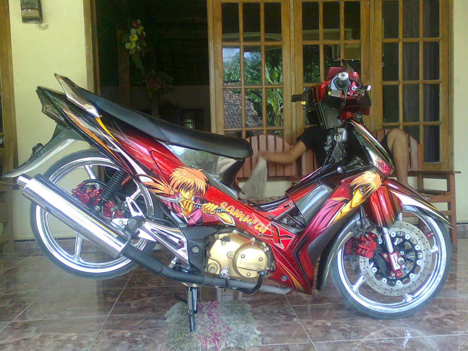 Gambar Modifikasi Motor Poto Gambar Modifikasi Honda Supra X 125