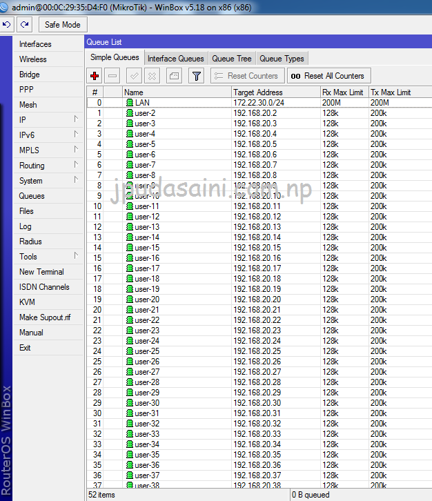 Script for mikrotik router