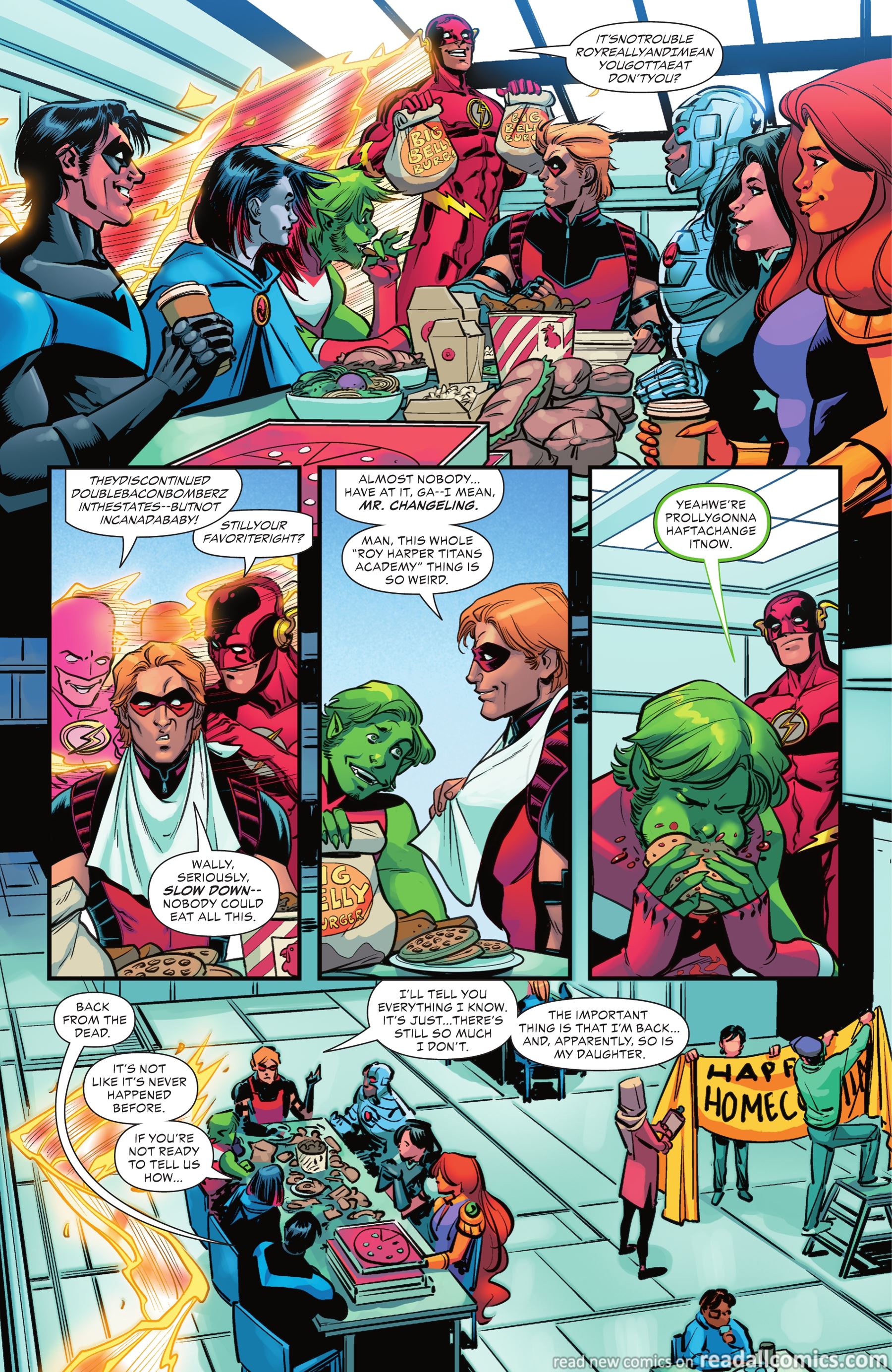 Teen Titans Academy #1 chapter 9 page 6