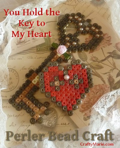 DIY Wooden Bead Keychain - The Sweetest Occasion