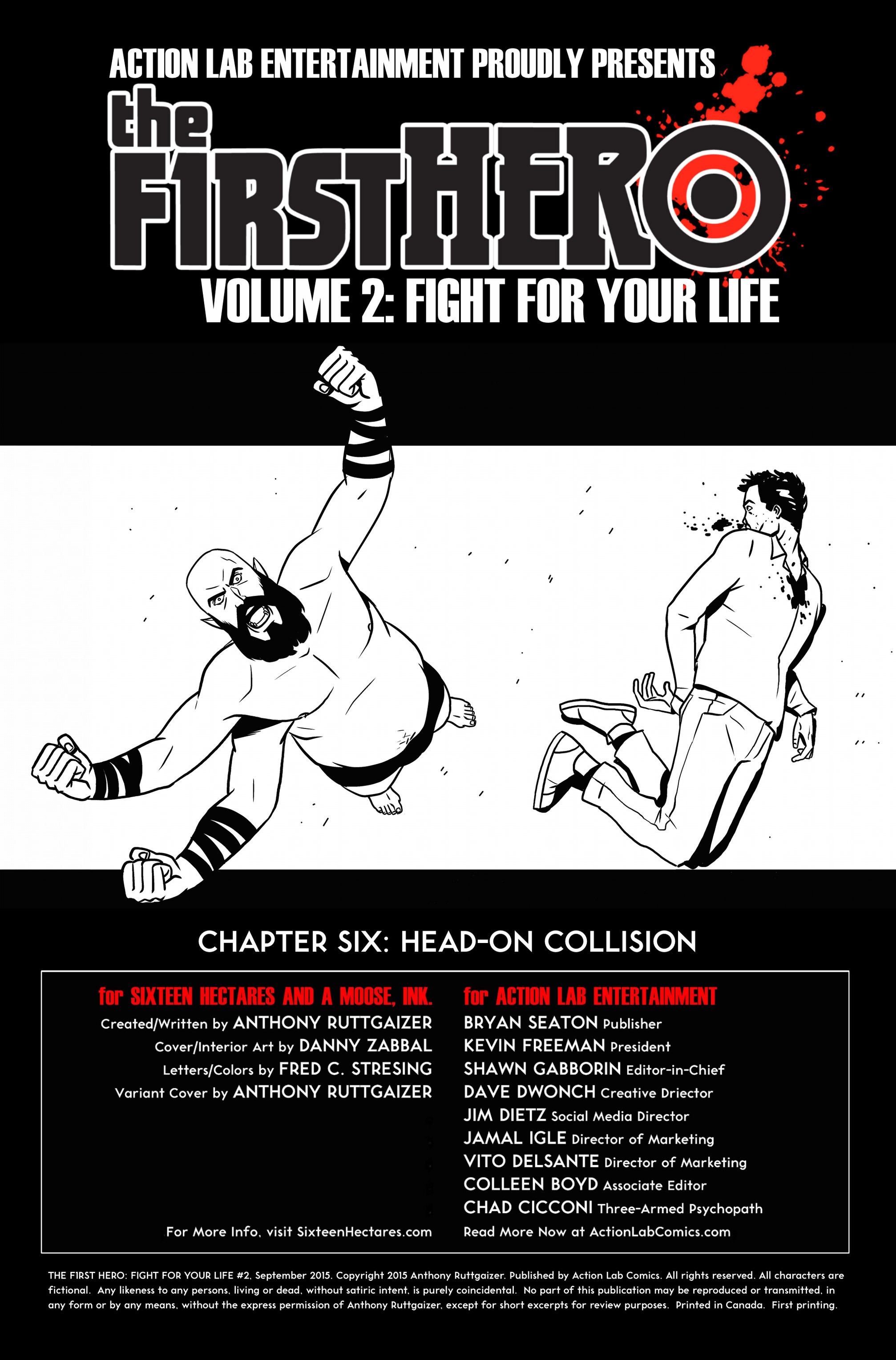 Read online The F1rst Hero: Fight For Your Life comic -  Issue #2 - 5