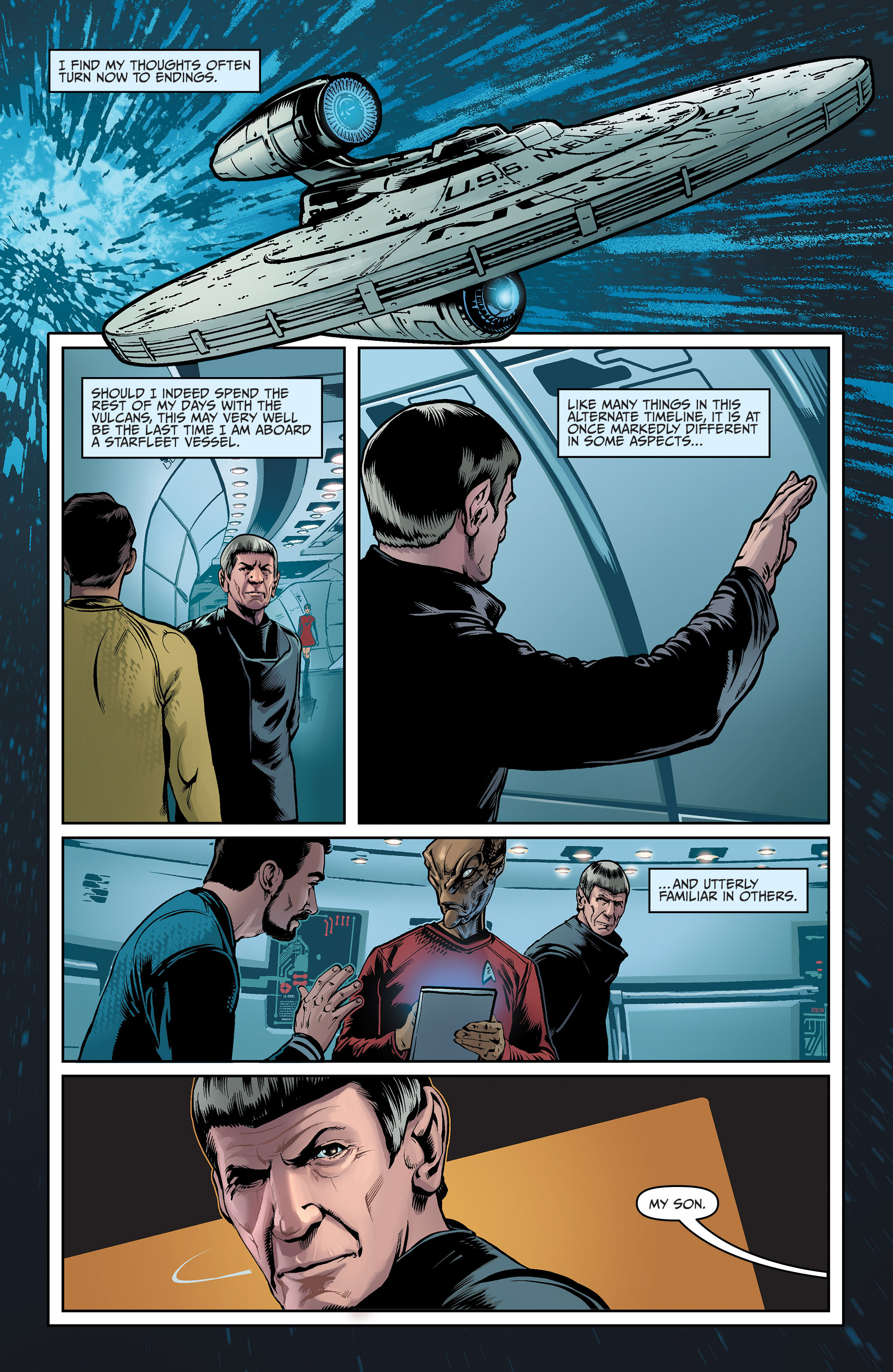 Read online Star Trek (2011) comic -  Issue #55 - 12