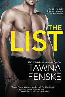 romance novel cover, contemporary romance, The List by Tawna Fenske