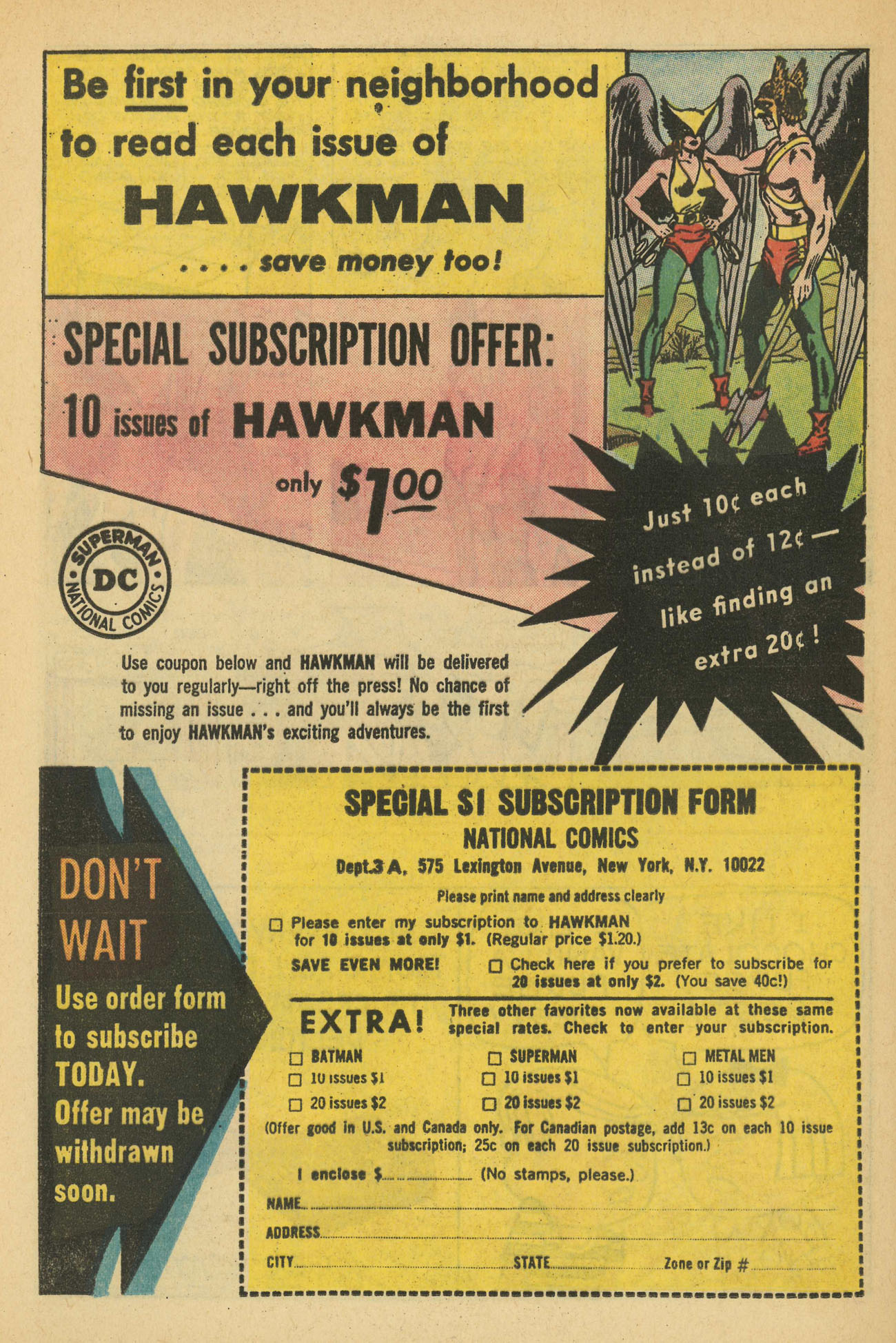 Read online Hawkman (1964) comic -  Issue #3 - 32