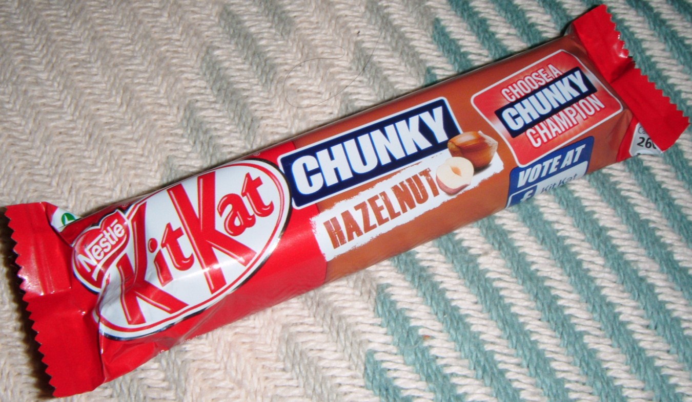 FOODSTUFF FINDS Kit Kat Hazelnut (Choose A Chunky Champion) [By Cinabar]