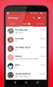 تحميل واتس اب بلس الاحمر 2018 الجديد اخر اصدار Whatsapp Plus Red 2018 رابط مباشر احمر ميديا فاير