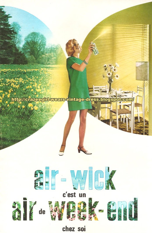 Air Wick advert - 1968 60s 1960