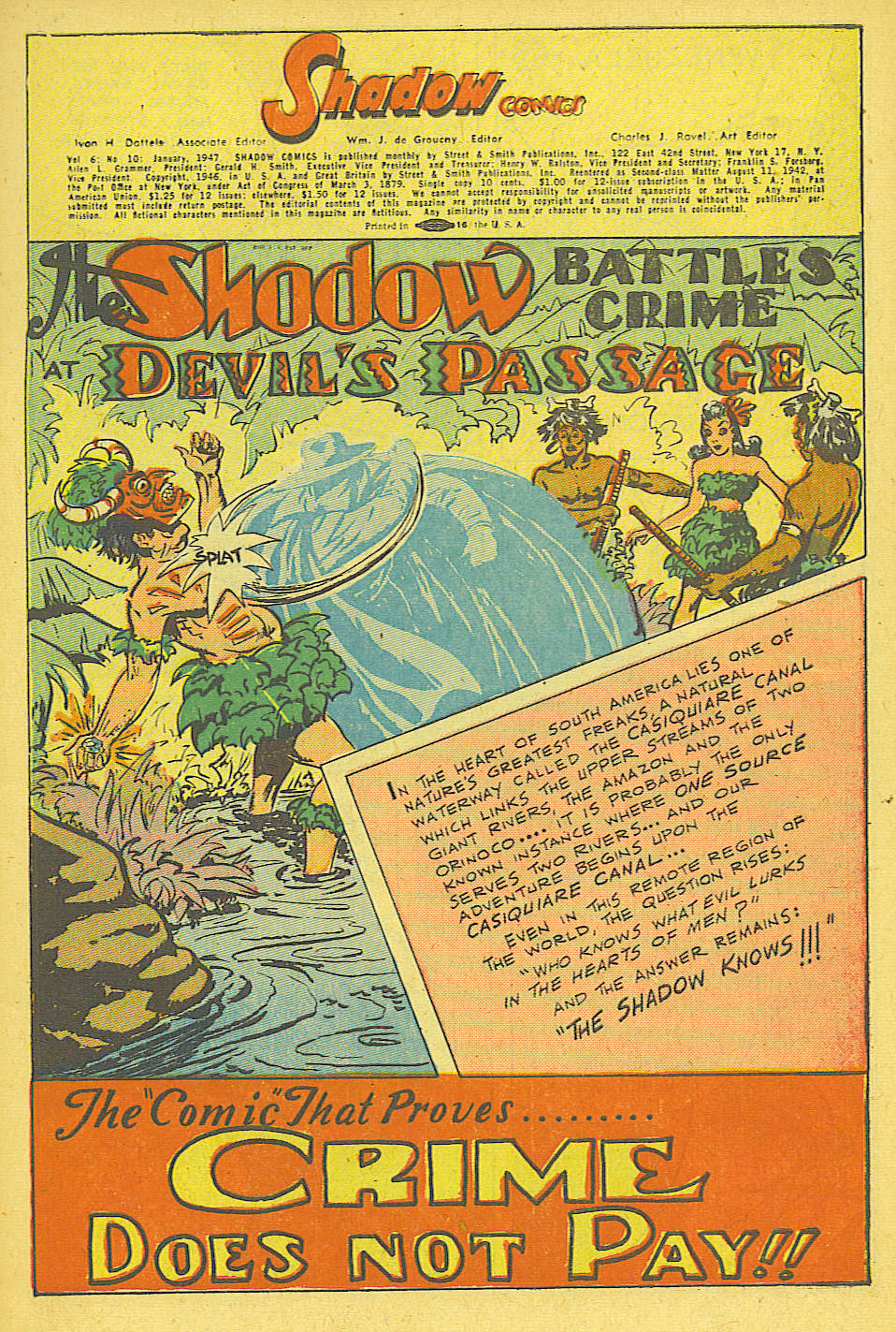 Read online Shadow Comics comic -  Issue #70 - 3
