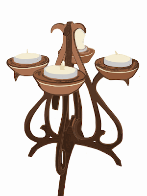 foto-candelabro-in-legno-a-ceri-fai-da-te foto-candelabro-in-legno-a-ceri-fai-da-te