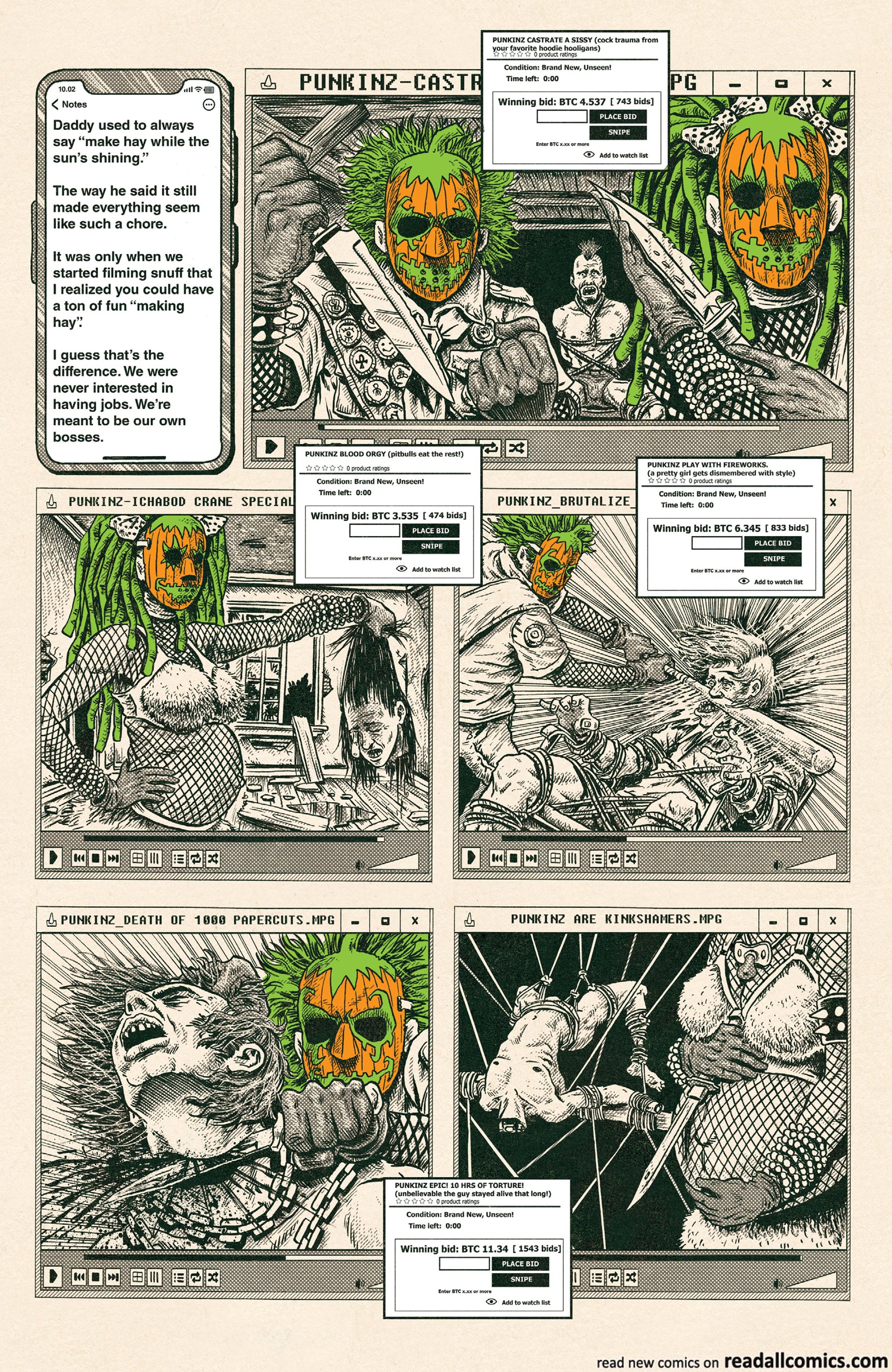 Red Room: Trigger Warnings chapter 2 page 19