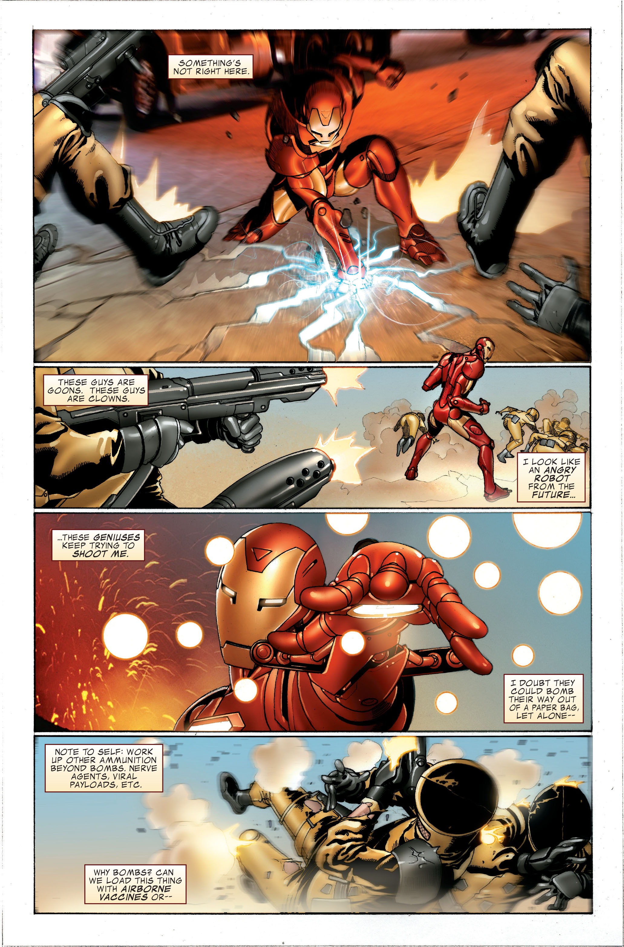 Invincible Iron Man (2008) 1 Page 22