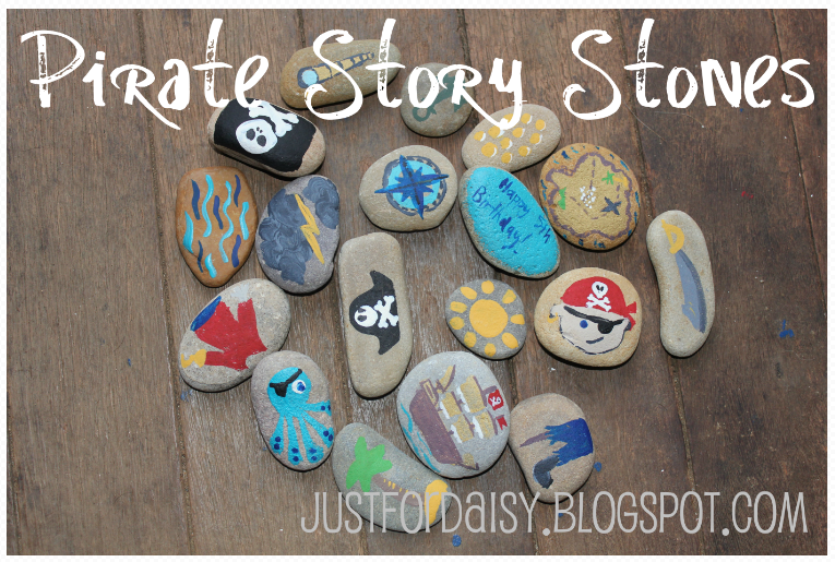 Pirate Story Stones :: Just For Daisy