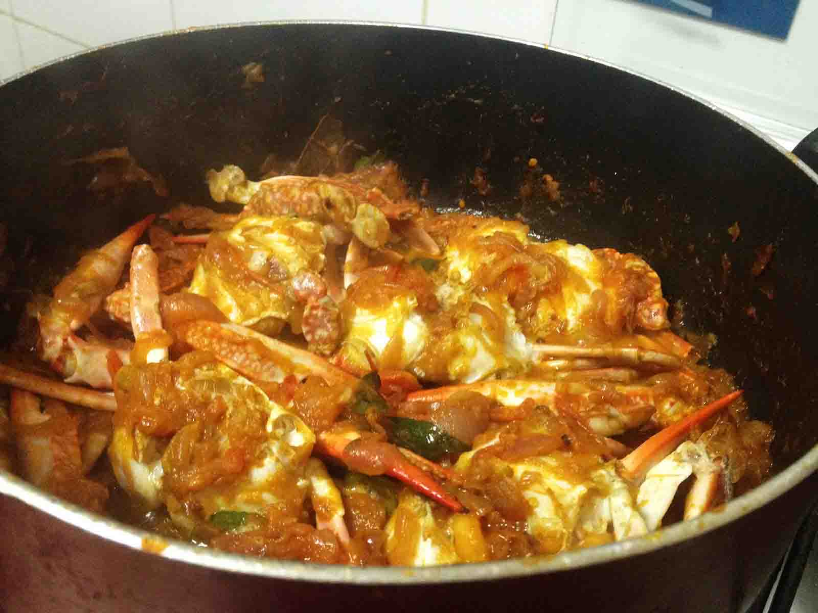 FRESH CRAB RECIPES - SIMPLE CRAB ROAST / HOW TO CLEAN CRAB