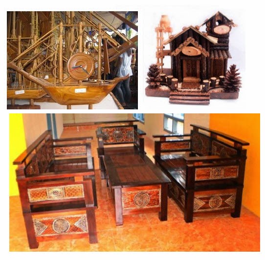 20 Kerajinan Dari Kayu Teknik