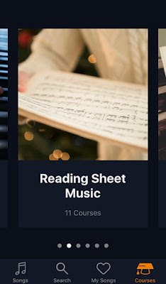 Courses page swiped Courses page swiped