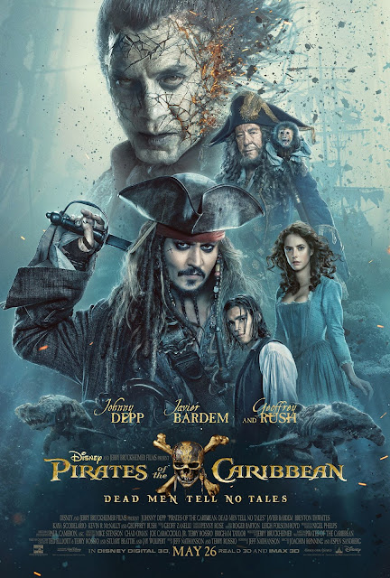pirates of the caribbean dead men tell no tales posters