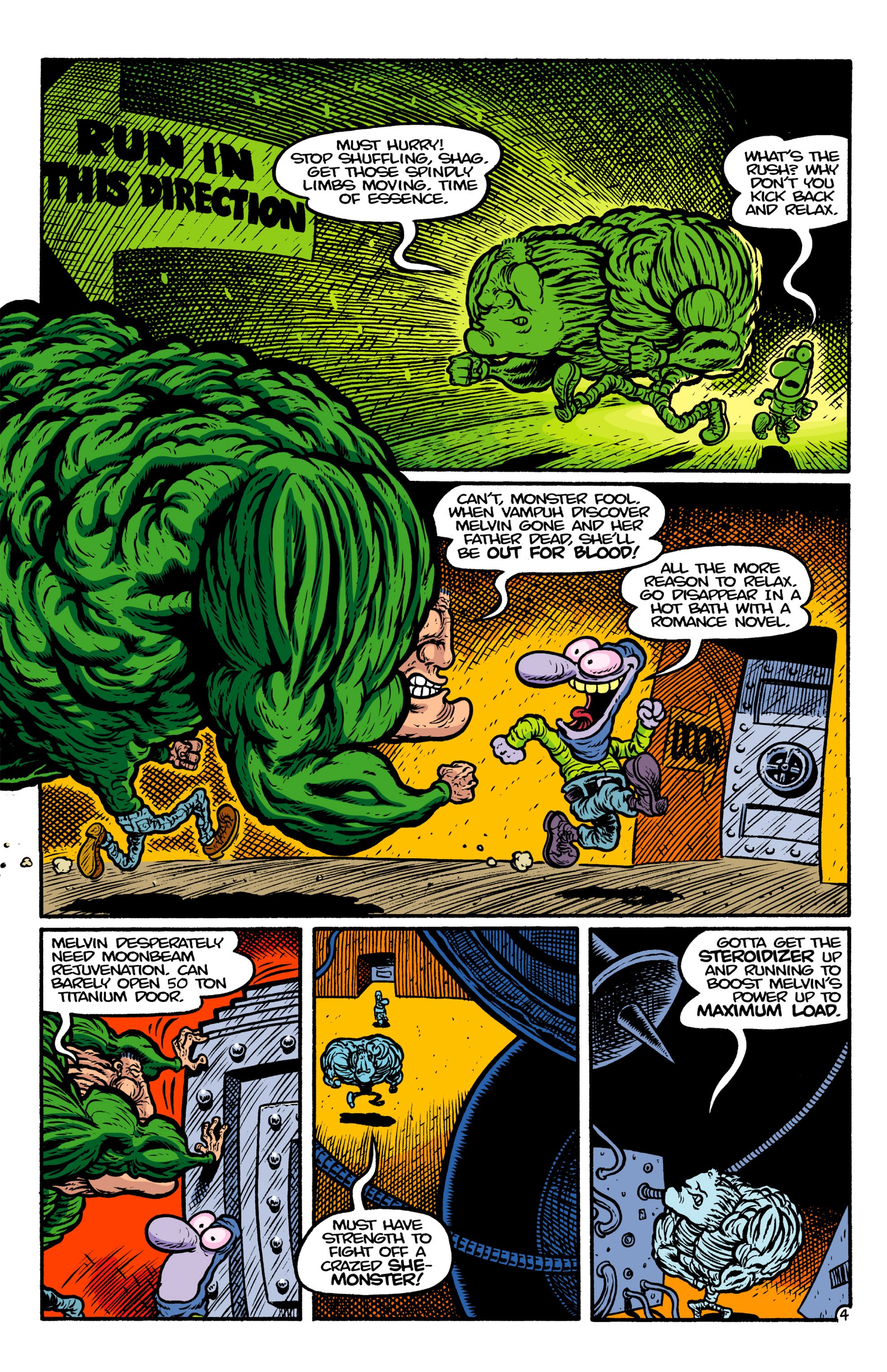 Read online Weird Melvin comic -  Issue #4 - 6