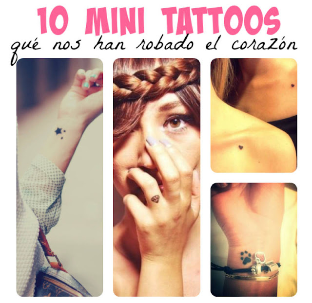 ideas de mini tattoos