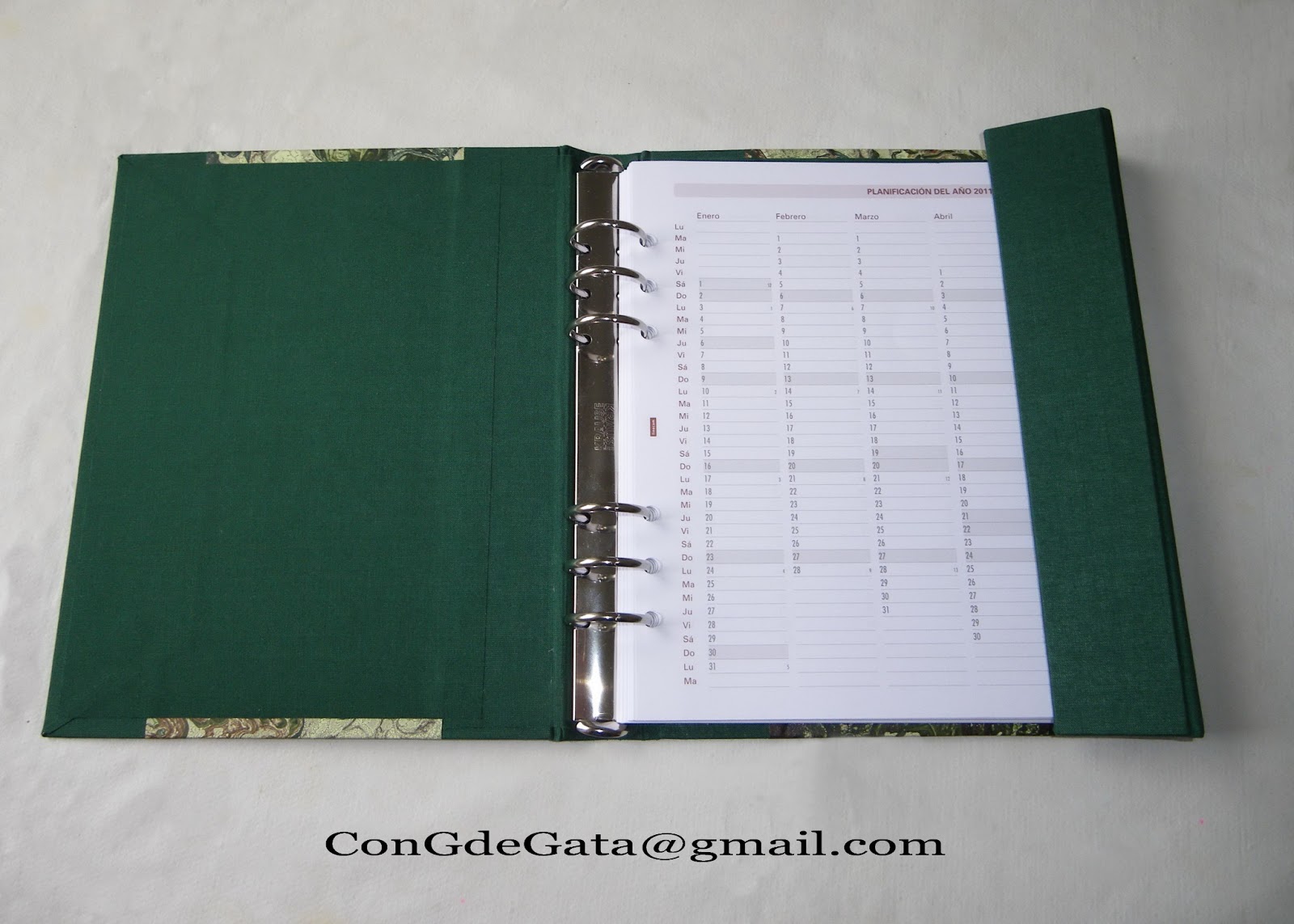 Agenda de Camuflaje ConGdeGata