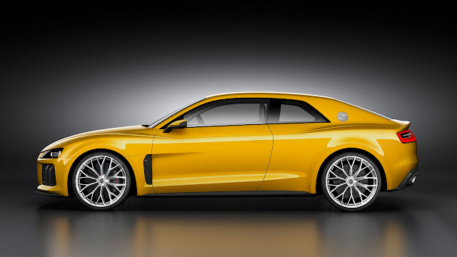 Audi Sport Quattro Concept side