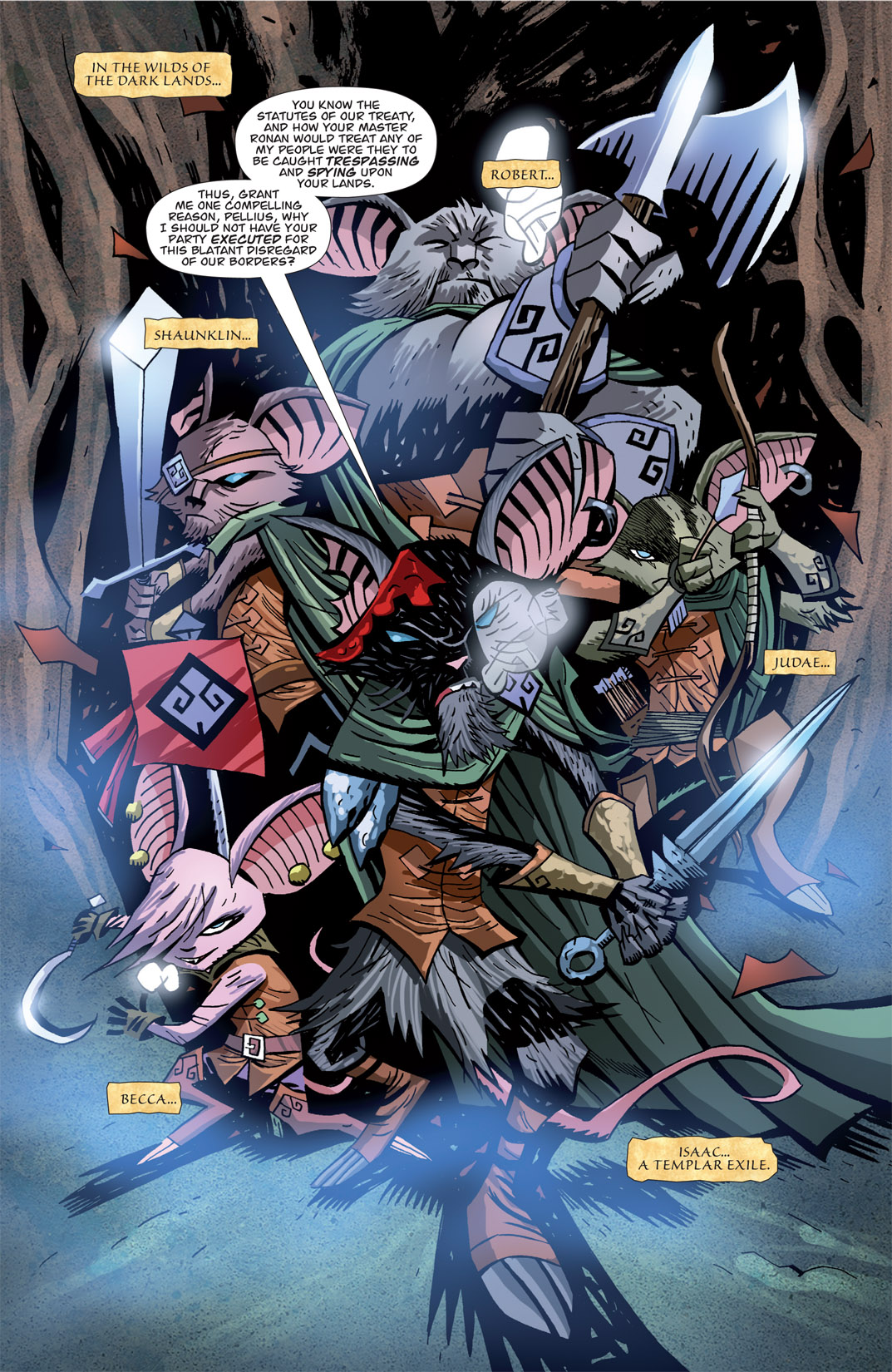 Read online The Mice Templar Volume 3: A Midwinter Night's Dream comic -  Issue #5 - 5