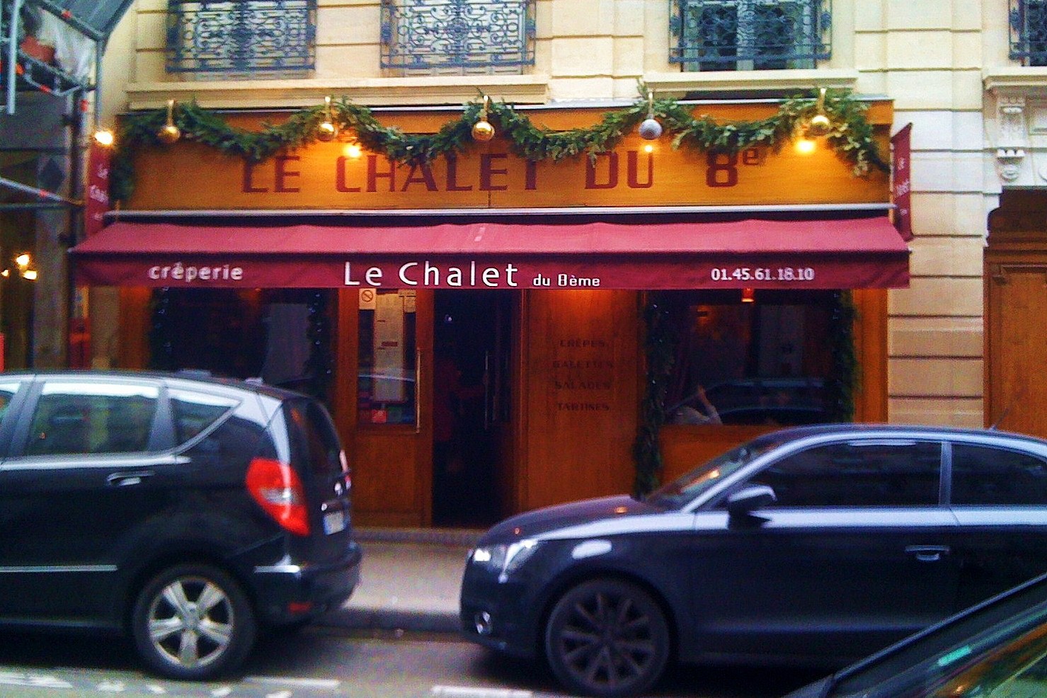 Nos Adresses Le Chalet du 8ème crêperie à Saint Philippe du Roule