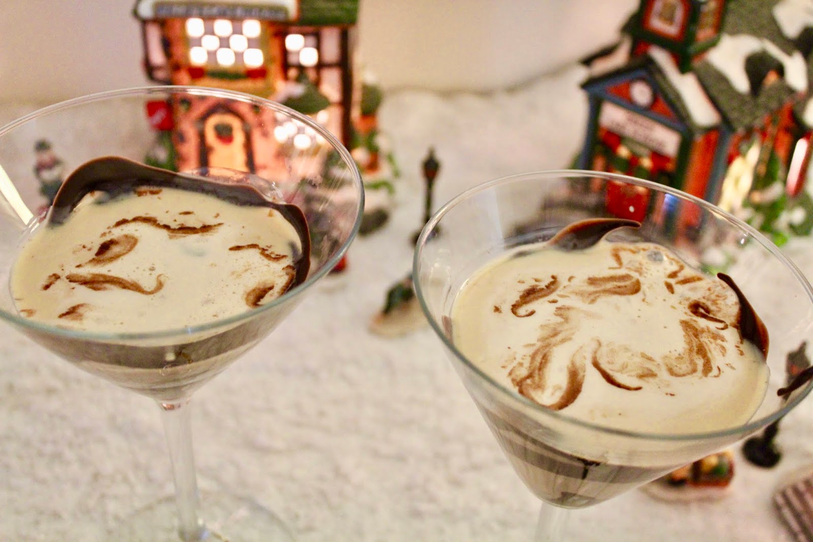 A Taste of Alaska Chocolate Cream Pie Martini Drink of the Week