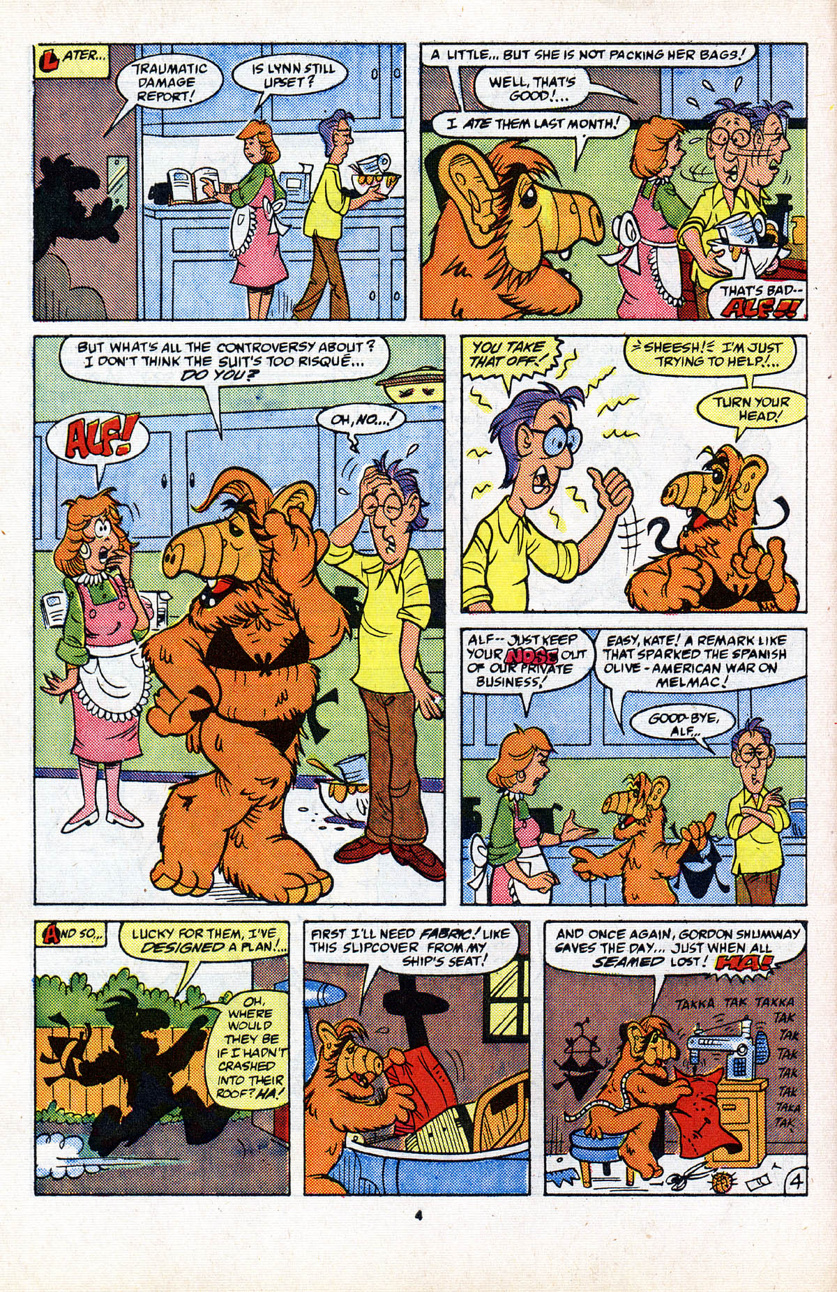 Read online ALF comic -  Issue #19 - 6