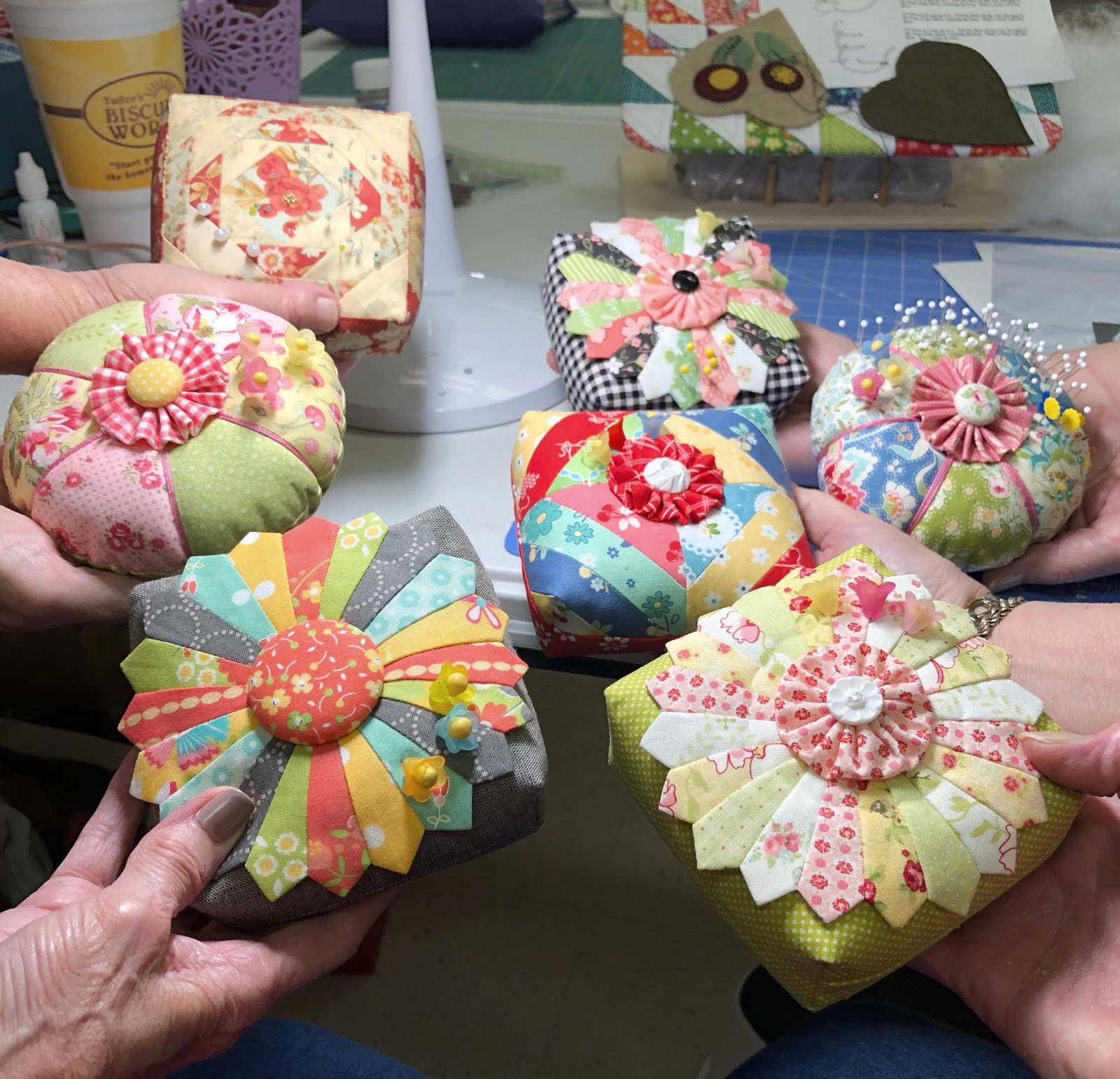 T. in the Burg Pincushion Party