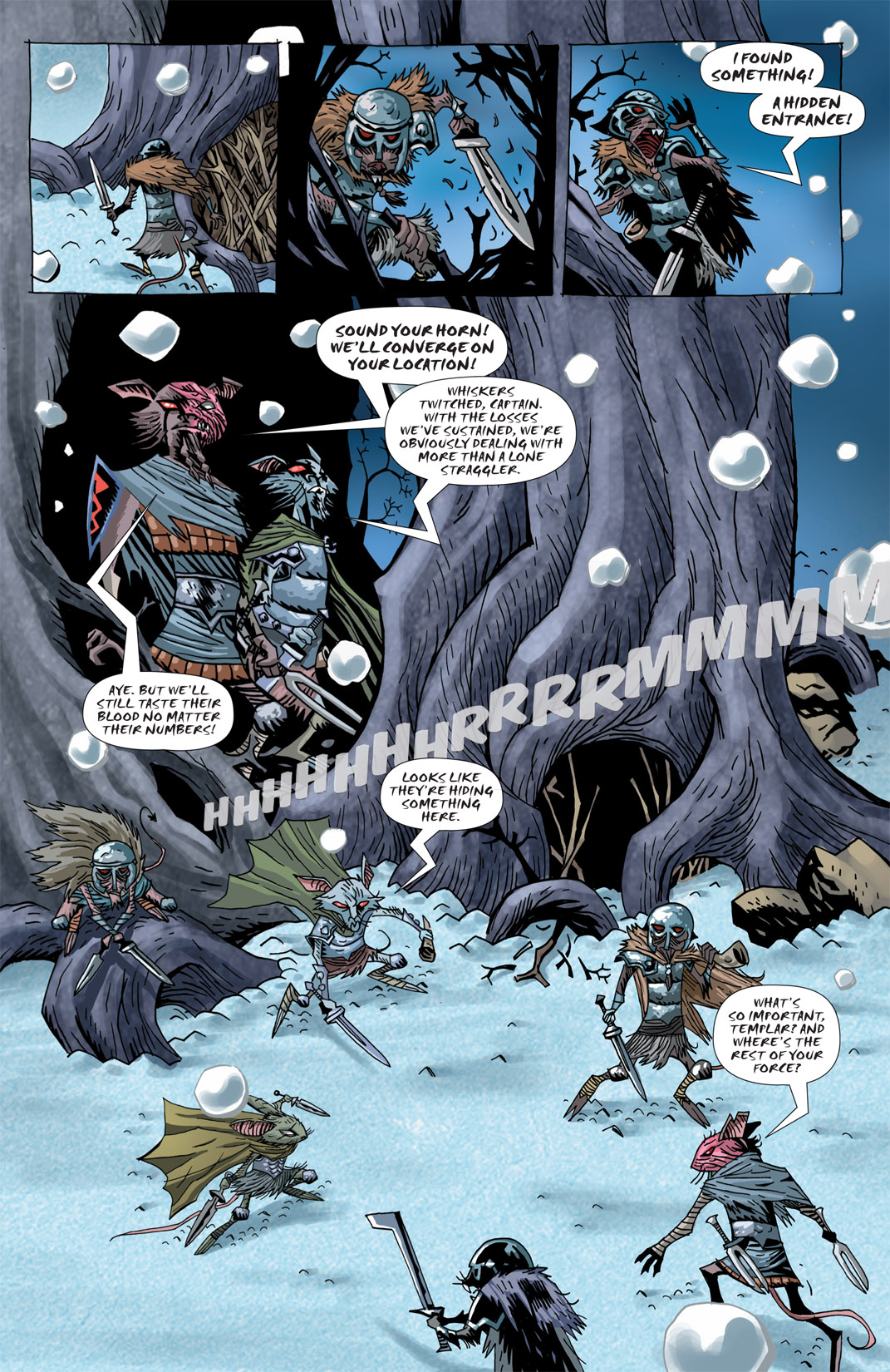 Read online The Mice Templar Volume 3: A Midwinter Night's Dream comic -  Issue #6 - 17
