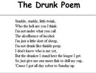 Funny Drunk Poem For Facebook Status