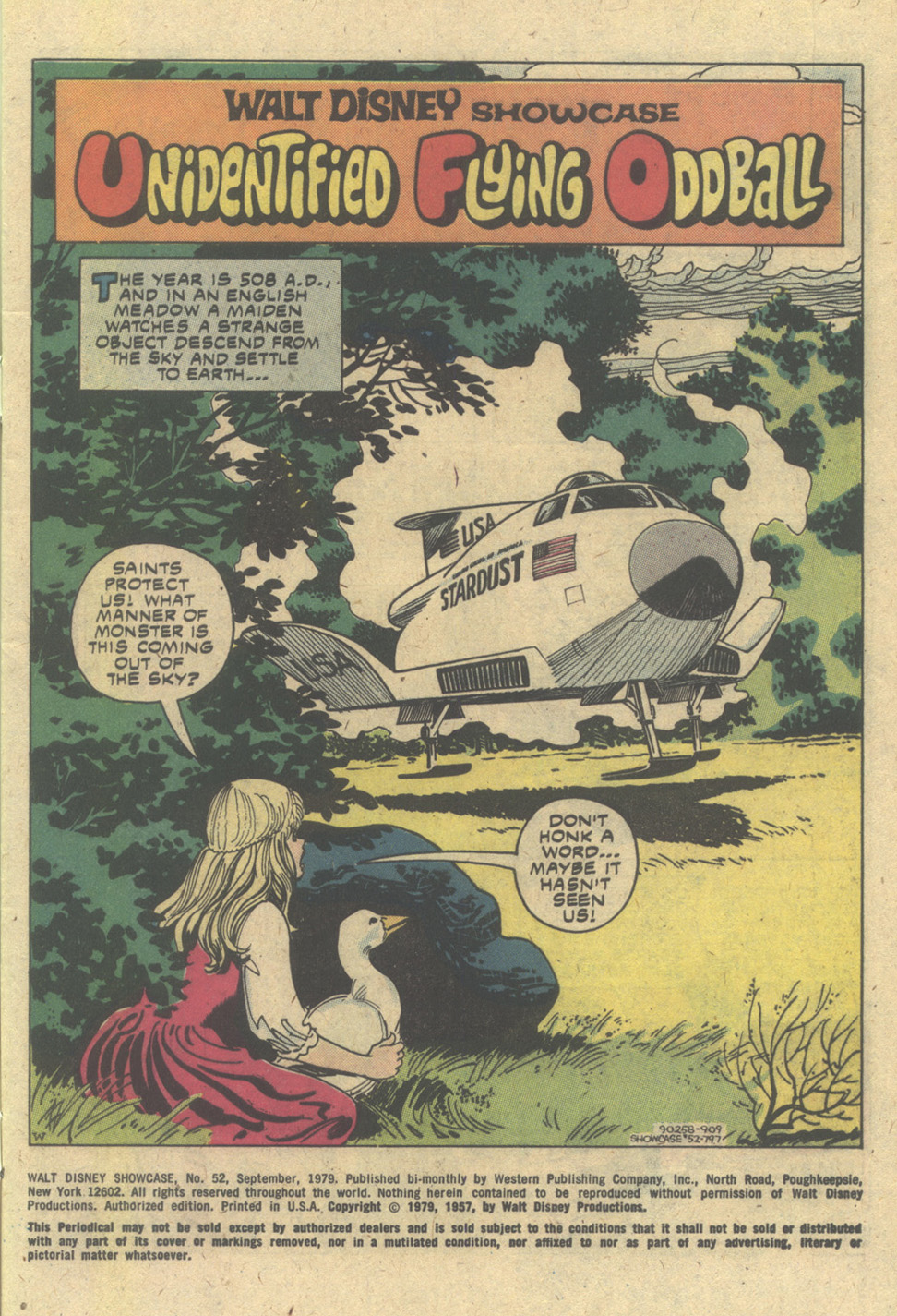 Read online Walt Disney Showcase (1970) comic -  Issue #52 - 3