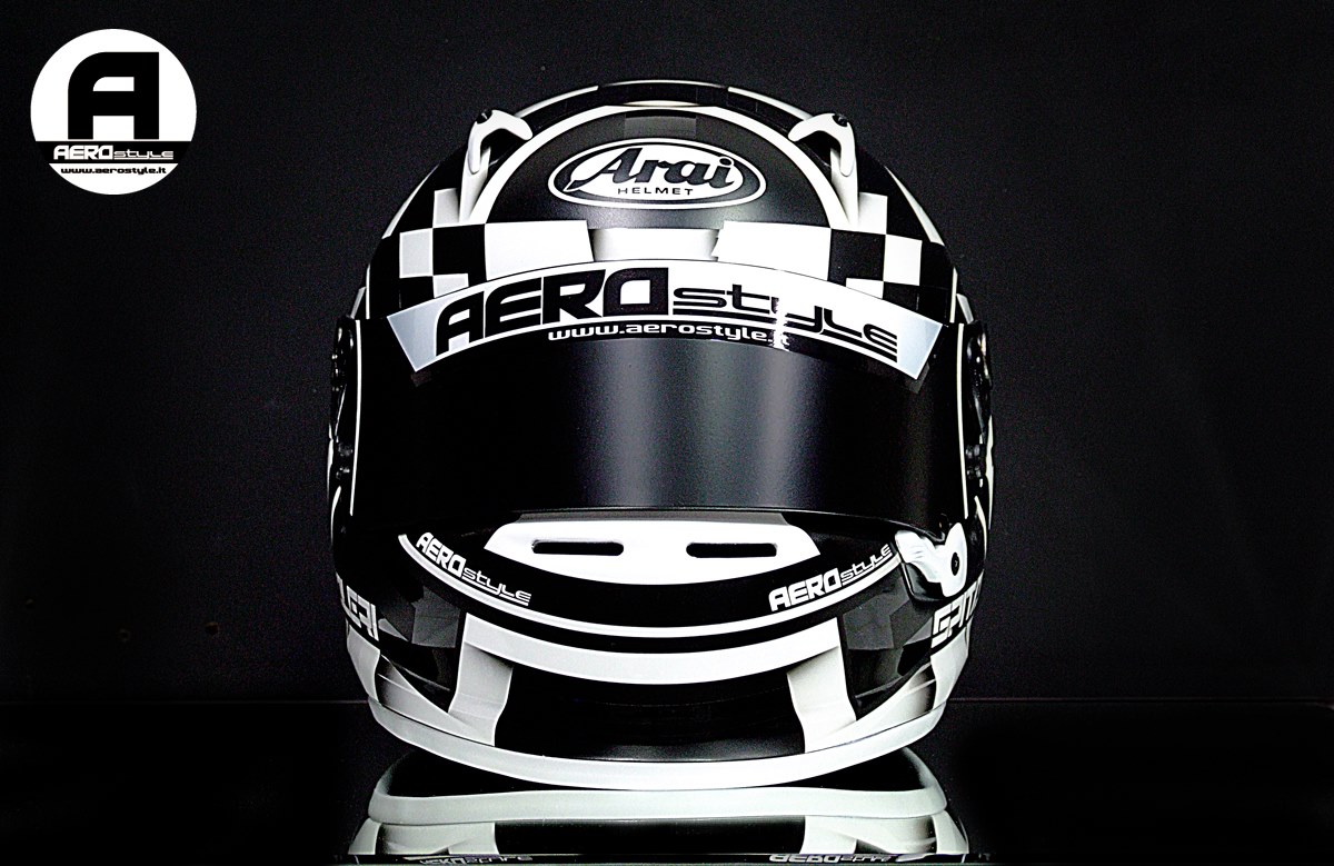 Racing Helmets Garage Arai SK6 A.M. Spitaleri 2016 by Aerostyle Aerografie