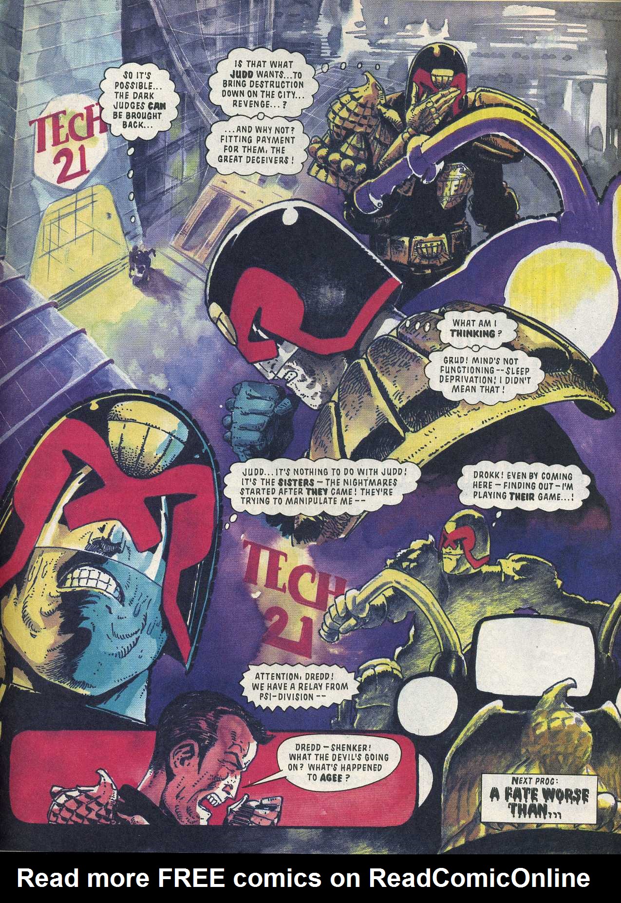 Read online Judge Dredd: The Complete Case Files comic -  Issue # TPB 14 (Part 1) - 148