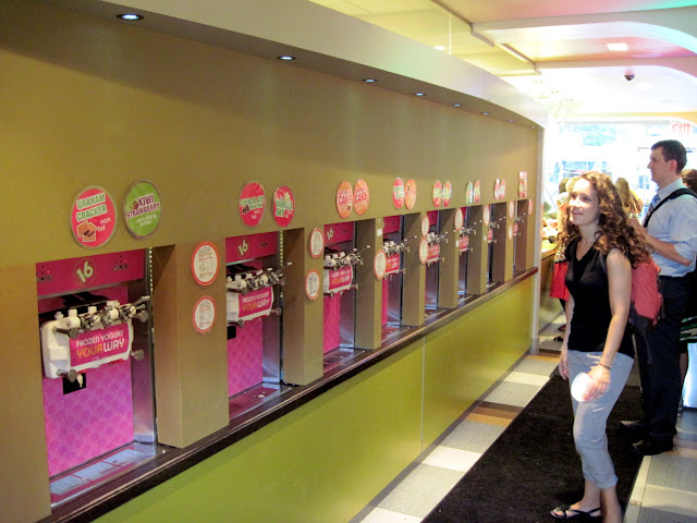 16 Handles lets those dining in New York have frozen yogurt your way