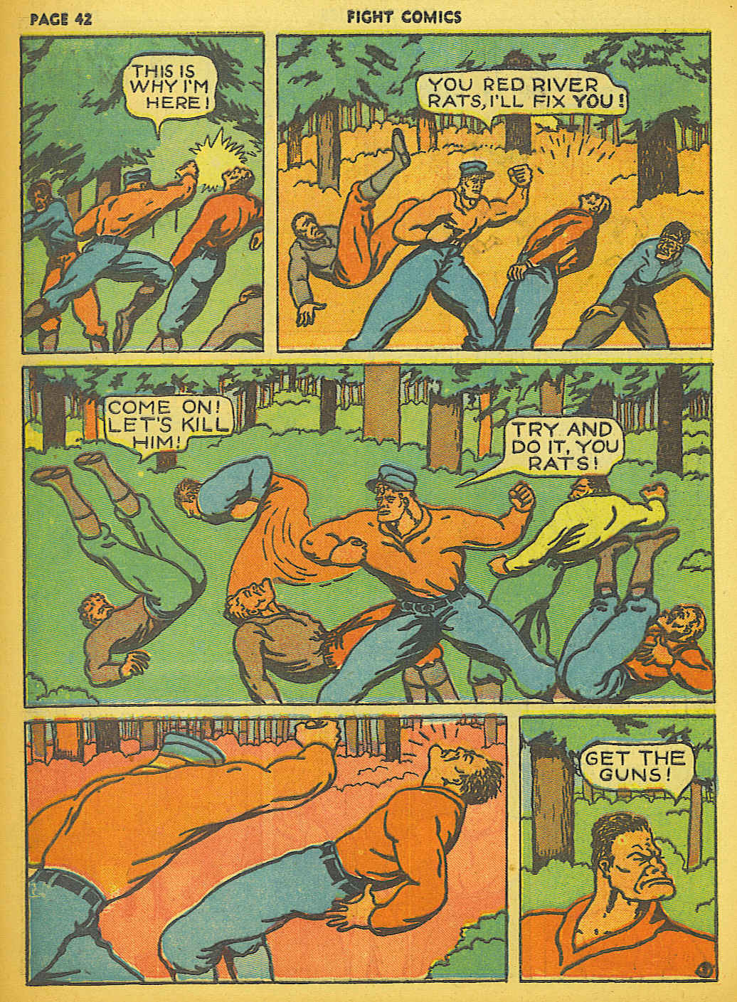 Read online Fight Comics comic -  Issue #2 - 44