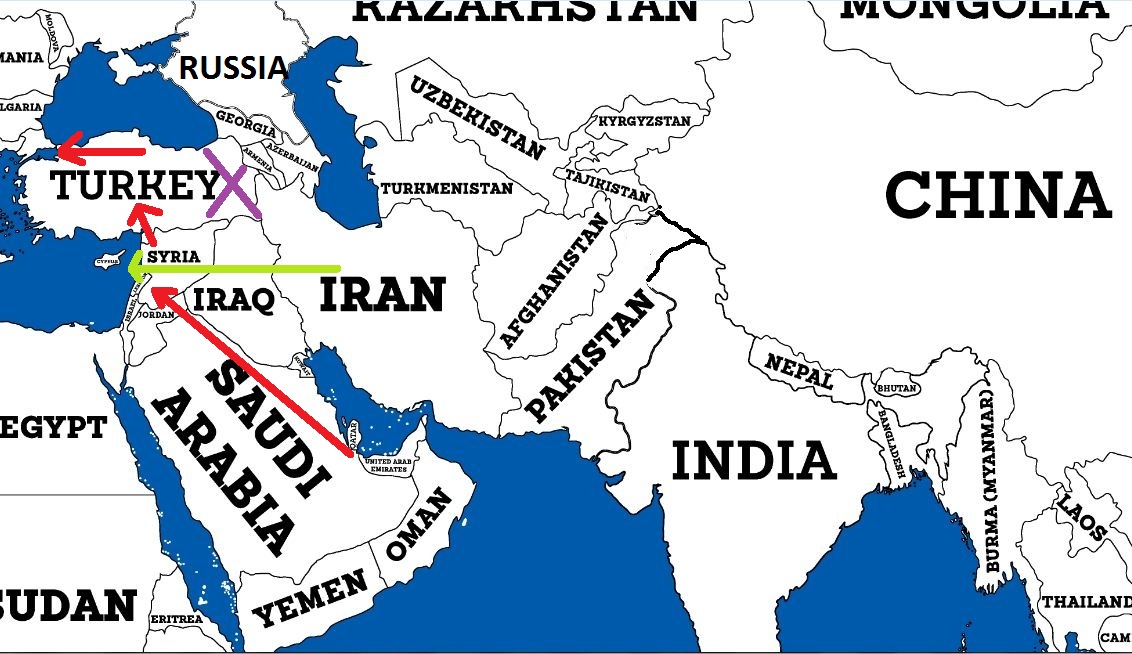 Египет турция россия. Иран и Турция на карте. Египет и Иран на карте. Иран Ирак Россия на карте.