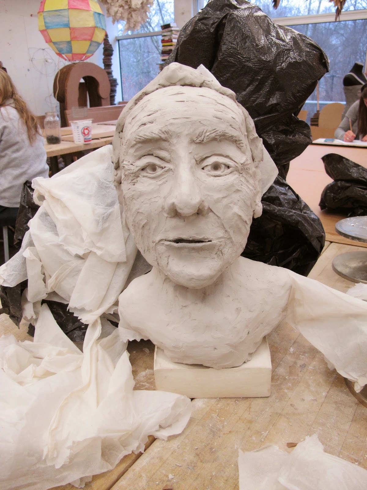 The Visual Arts at Germantown Academy: Sculpted Busts in Advanced Sculpture