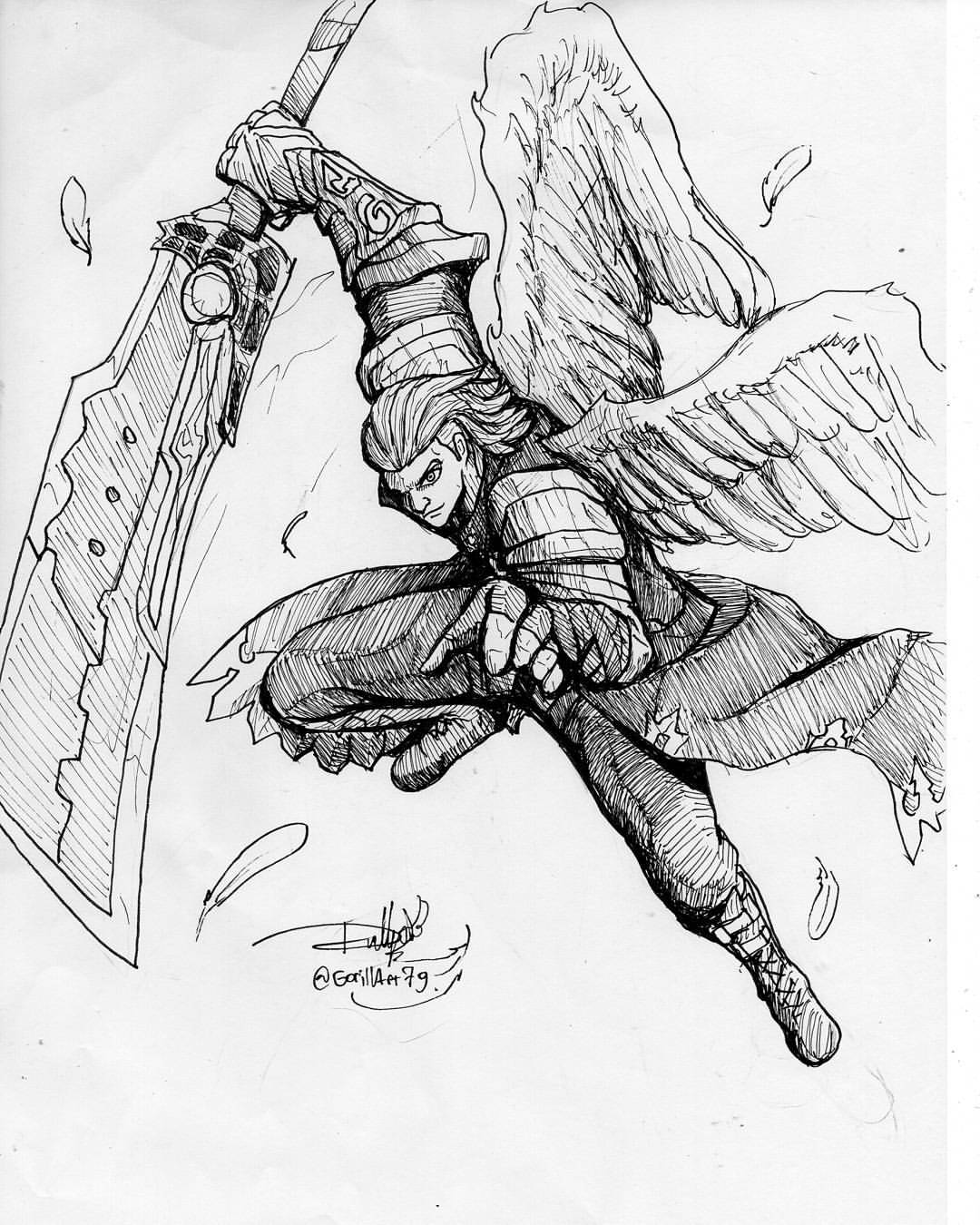 Terlengkap Gambar Sketsa Hero Mobile Legends Alucard Terlengkap Gambar Sketsa Hero Mobile Legends Alucard