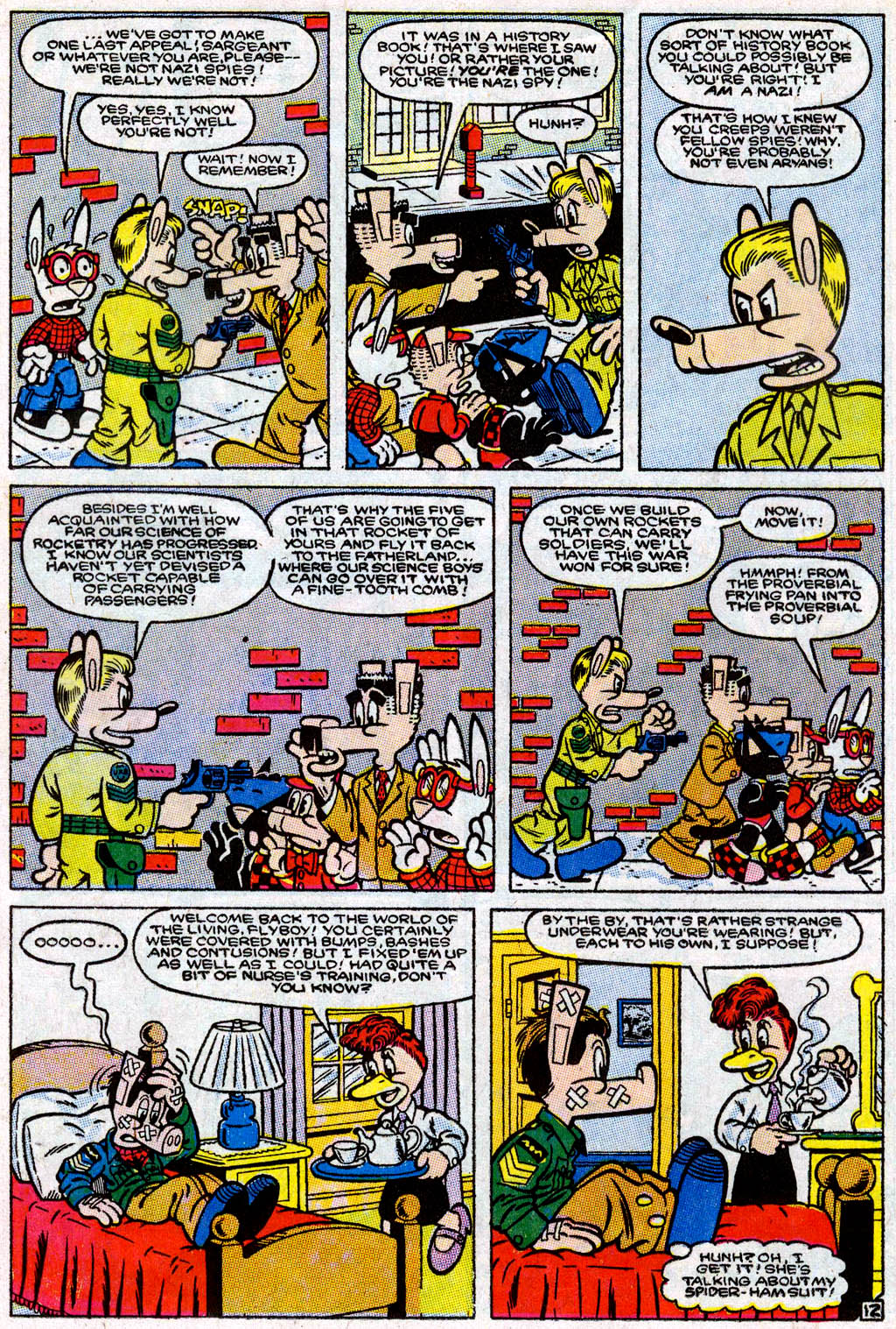 Read online Peter Porker, The Spectacular Spider-Ham comic -  Issue #7 - 13