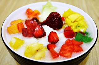 Cara Membuat Resep Es Buah Kuah Susu Segar Kelapa Muda Cara Membuat Resep Es Buah Kuah Susu Segar Kelapa Muda