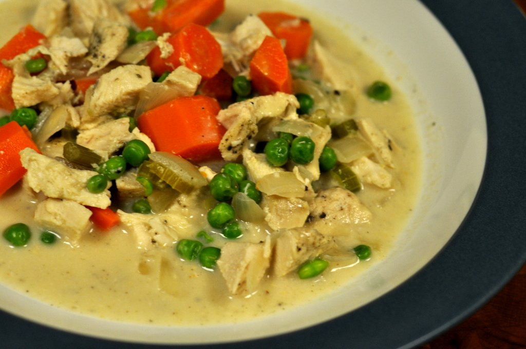 Creamy Slow-Cooker Chicken with Vegetables - Photo by Taste As You Go