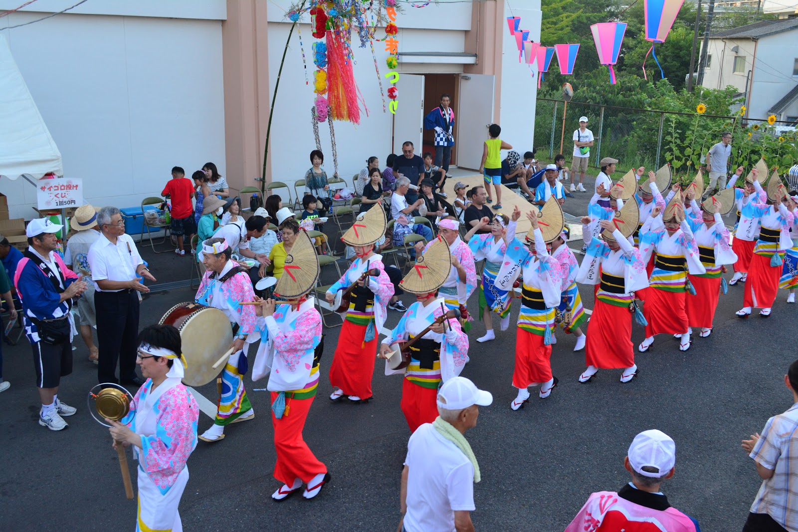 なめ川 第6回ふれあい夏まつりが盛大に開催されました