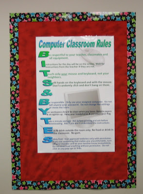 Teach the Bits and Bytes: Computer Lab Rules