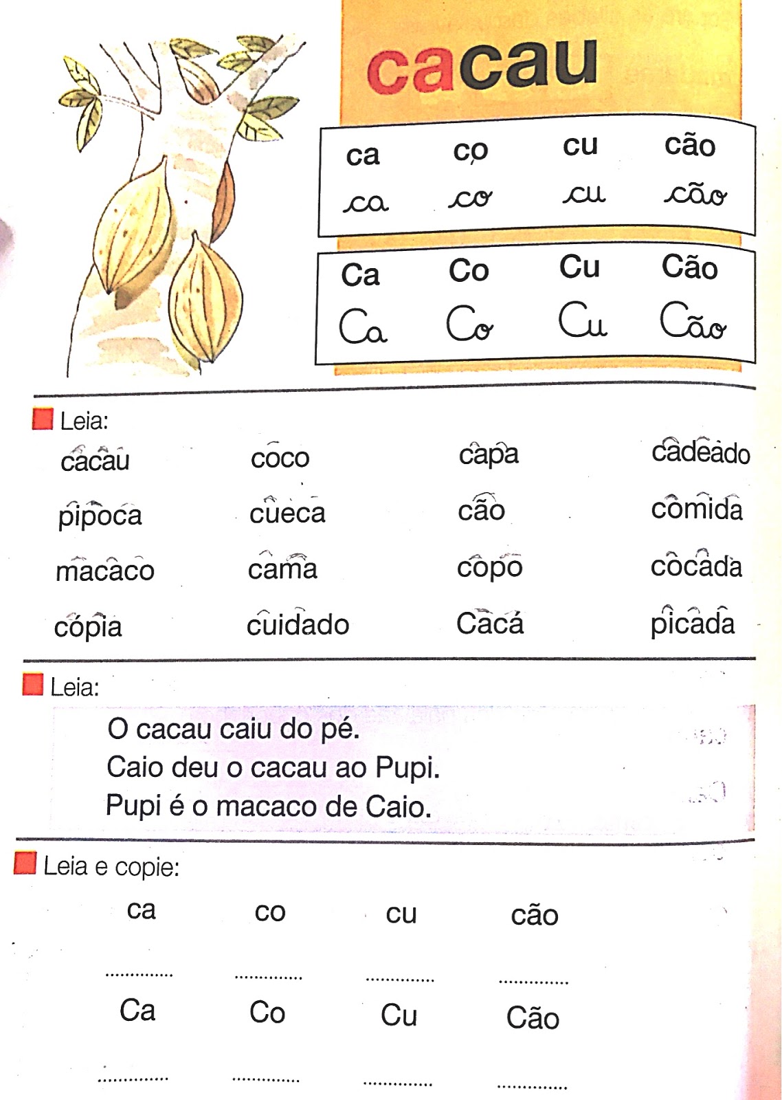 Alfabetização - Consoantes V, C, P, D - Hora de Colorir - Atividades ...