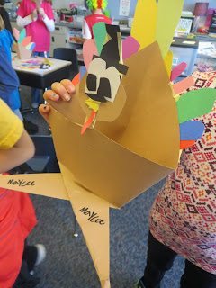 If you're looking for a free Thanksgiving art project for your 2nd or 3rd grade class, try origami turkeys. All you need is paper! These little guys are a perfect "go to" activity for the week before Thanksgiving. Easy for teachers and fun for kids! #secondgrade #thirdgrade #thanksgiving