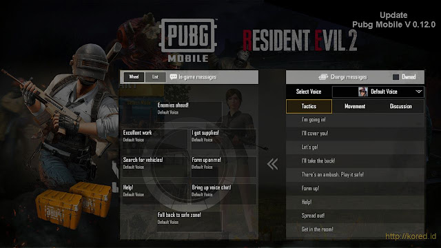 Cara Setting Quick Chat Pubg Mobile Versi Terbaru Update Pubg Mobile Of Car...