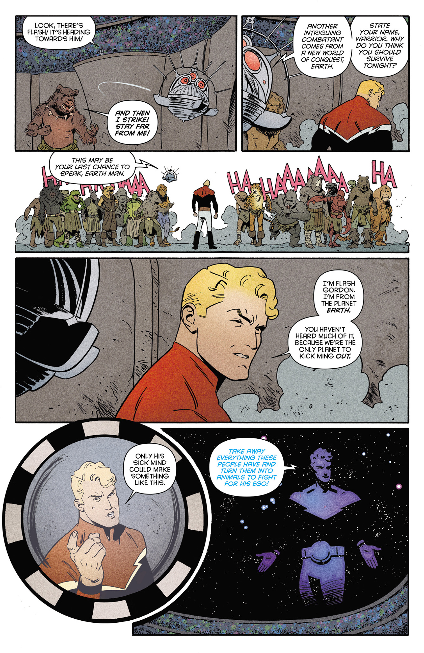 Read online Flash Gordon (2014) comic -  Issue #3 - 13