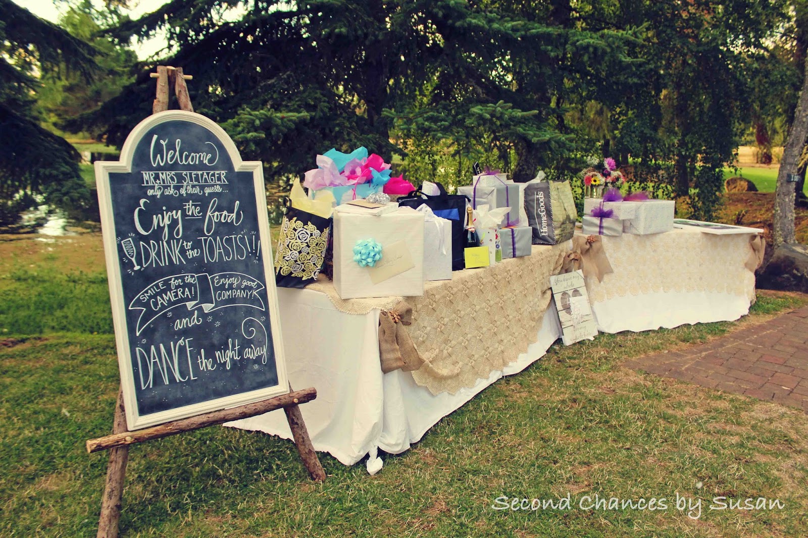 Simple Gift Tables Welcome To Etsy